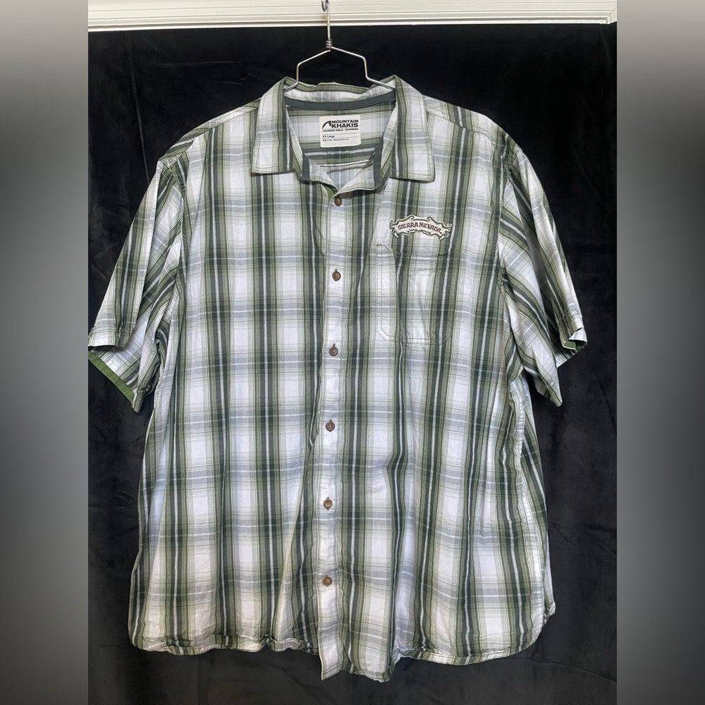 Mountain Khaki Sierra Nevada Logo Shirt